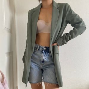 Sage Green Blazer H&M